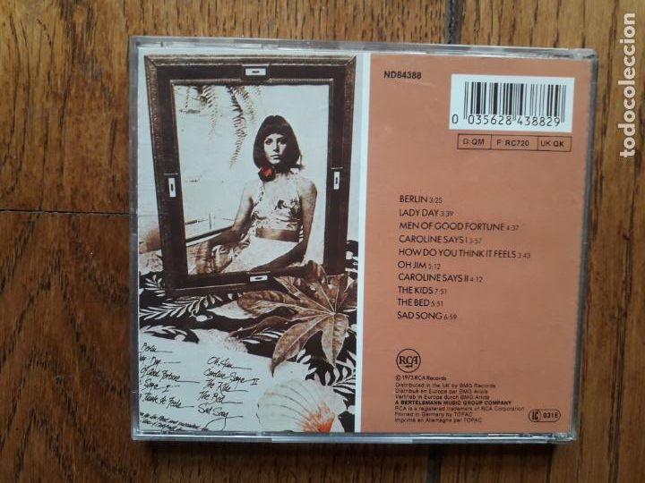 CDs de m&uacute;sica: Lou reed - Berl&iacute;n - Foto 2