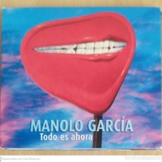 CDs de Música: MANOLO GARCIA (TODOS ES AHORA) CD + CD MAQUETAS 2014 DIGIPACK. Lote 221362896