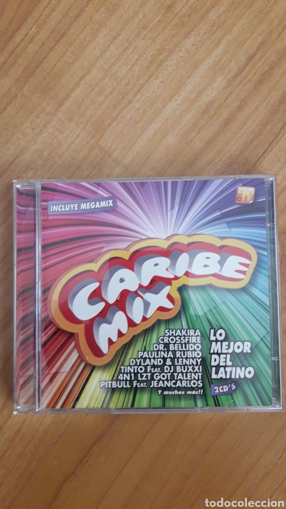 CDs de M&uacute;sica: DOBLE CD CARIBE MIX LO MEJOR DEL LATINO