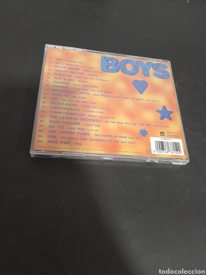 CDs de m&uacute;sica: SCD112 Boys-CD SEGUNDA MANO - Foto 2