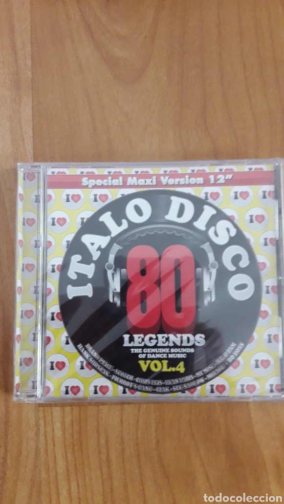 CDs de M&uacute;sica: ITALO DISCO 80 LEGENDS VOLUMEN 4. A&Uacute;N RETRACTILADO