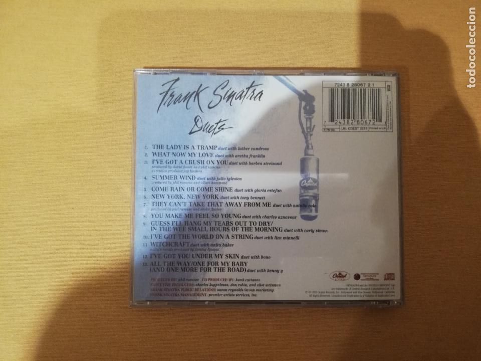 CDs de m&uacute;sica: Frank sinatra-duets - Foto 2