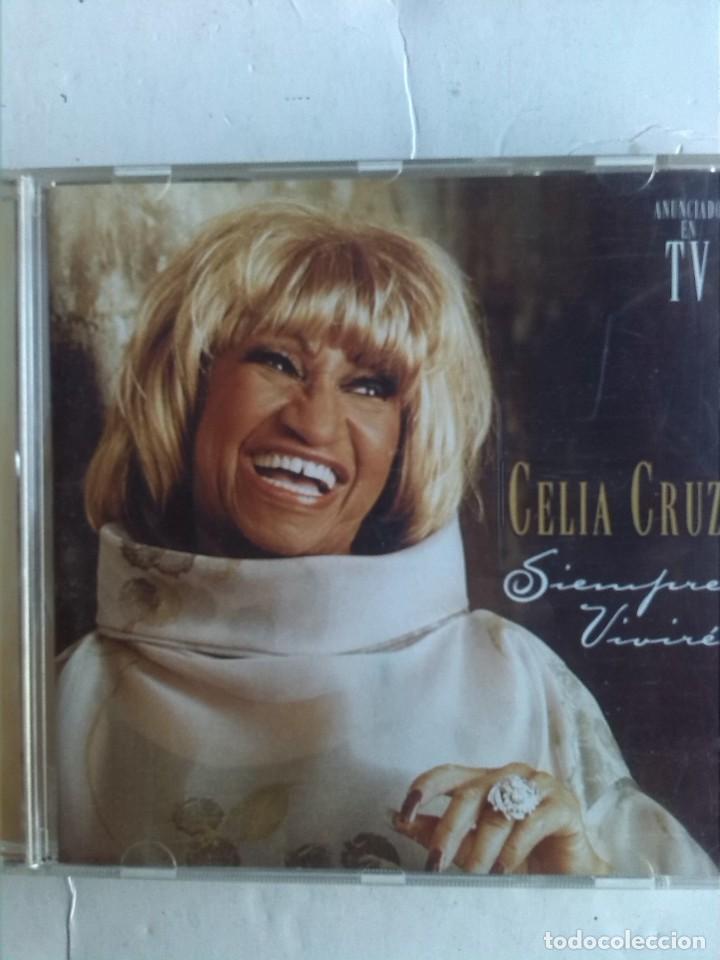 CDs de m&uacute;sica: CELIA CRUZ - SIEMPRE VIVIR&Eacute; - Foto 1