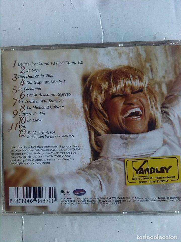 CDs de m&uacute;sica: CELIA CRUZ - SIEMPRE VIVIR&Eacute; - Foto 2