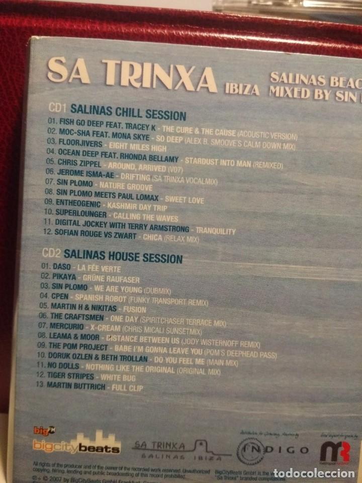 CDs de Música: DOBLE CD VARIOS INTERPRETES SA TRINXA IBIZA ( SALINAS BEACH SESSIONS 07 MIXED BY SIN PLOMO - Foto 4 - 221609242