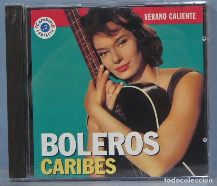 CDs de m&uacute;sica: CD. BOLEROS CARIBES - Foto 1