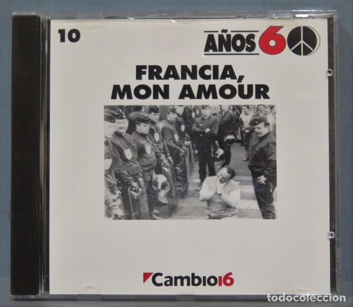 CDs de m&uacute;sica: CD. FRANCIA MON AMOUR. CAMBIO16 - Foto 1