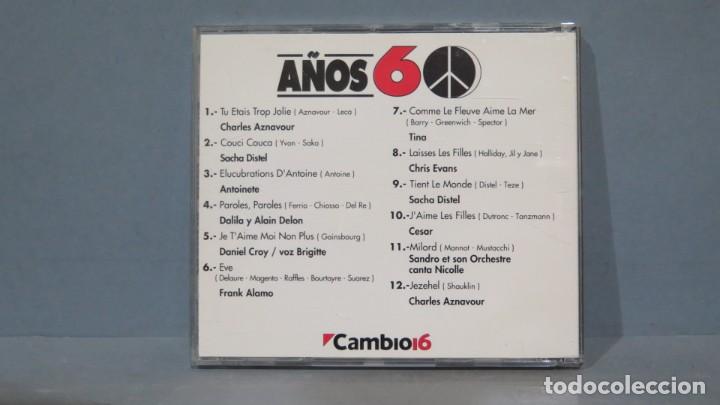 CDs de m&uacute;sica: CD. FRANCIA MON AMOUR. CAMBIO16 - Foto 2