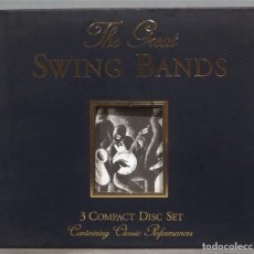 CDs de Música: CAJA CD. THE GREAT SWING BANDS. Lote 221611811