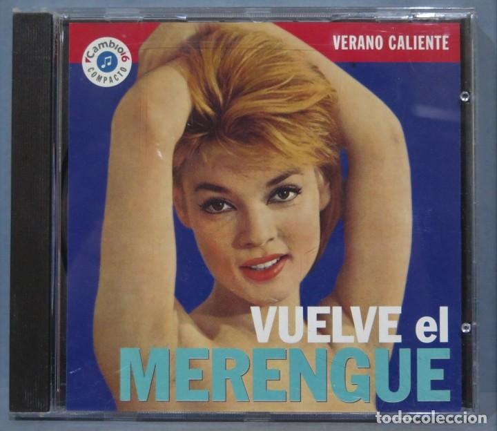 CDs de m&uacute;sica: CD. VUELVE EL MERENGUE - Foto 1