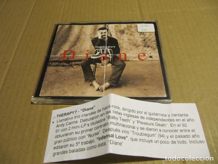 CDs de m&uacute;sica: THERAPY-DIANE CD SINGLE 1995 CADENA 100