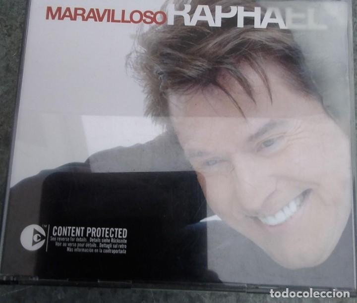 CDs de m&uacute;sica: CD RAPHAEL MARAVILLO DOBLE CD - Foto 3