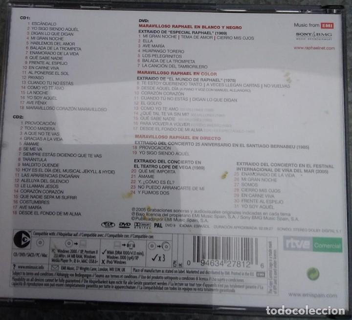 CDs de m&uacute;sica: CD RAPHAEL MARAVILLO DOBLE CD - Foto 4