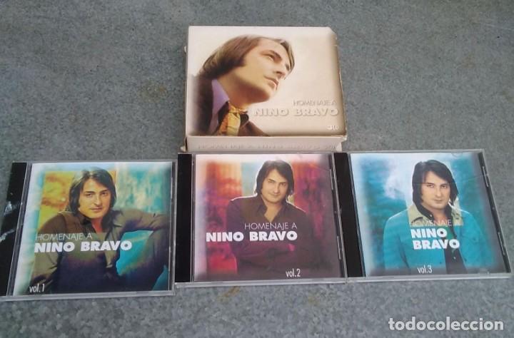 CDs de m&uacute;sica: CD HOMENAJE A NINO BRAVO TRIPLE CD - Foto 1