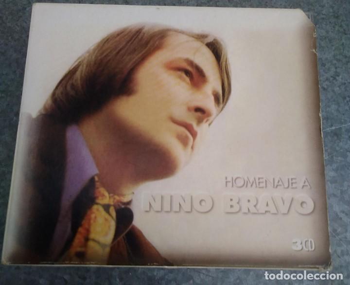 CDs de m&uacute;sica: CD HOMENAJE A NINO BRAVO TRIPLE CD - Foto 3