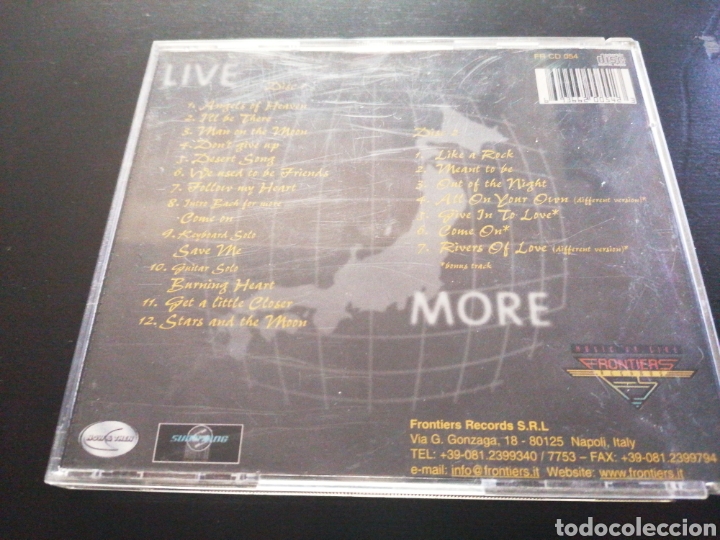 CDs de m&uacute;sica: Fair Warning - Live and More 2 CD Live - Foto 4