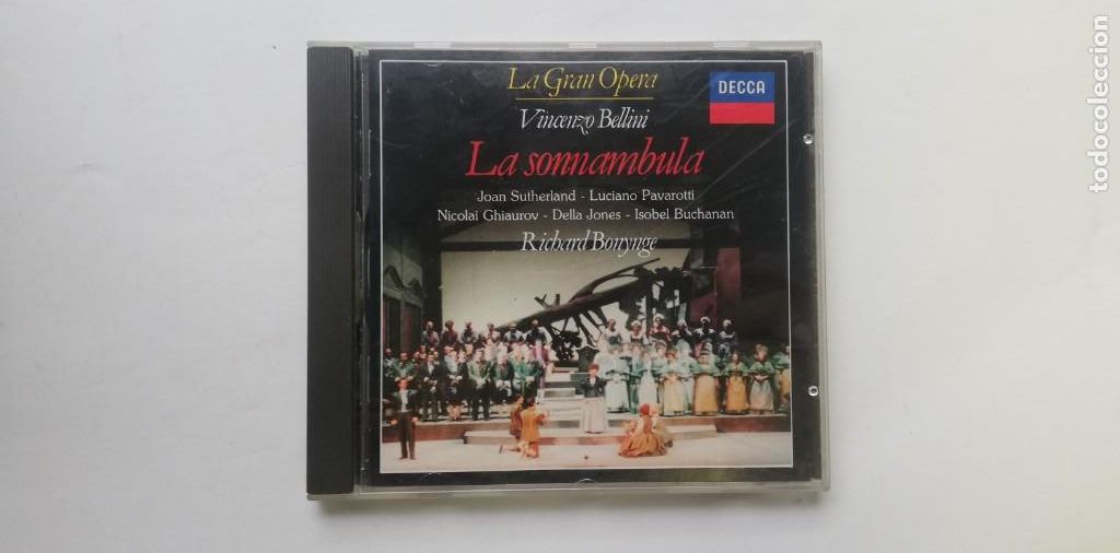 CDs de m&uacute;sica: C1- LA GRAN OPERA LA SONNAMBULA - CD (DISCO NUEVO) - Foto 1