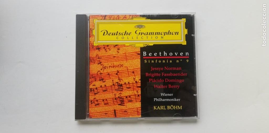 CDs de M&uacute;sica: C1- DEUTCHE GRAMMOPHON BEETHOVEN N9 - CD (DISCO NUEVO)