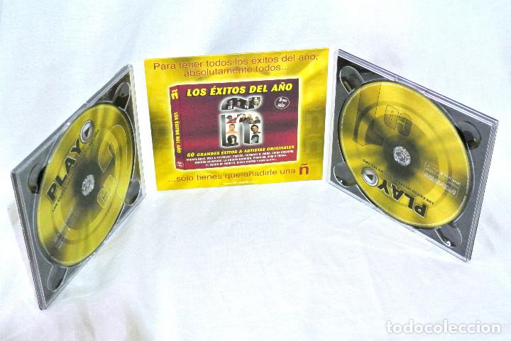 CDs de m&uacute;sica: PLAY, LOS EXITOS INTERNACIONALES DEL A&Ntilde;O, Compilation 2 CDS, Warner 2007, 5051442565928 - Foto 2