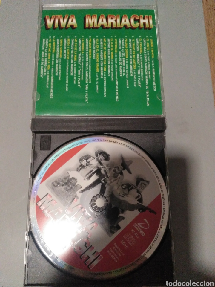 CDs de m&uacute;sica: Viva mariachi vol2 - Foto 3