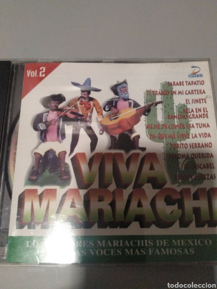 CDs de m&uacute;sica: Viva mariachi vol2 - Foto 1