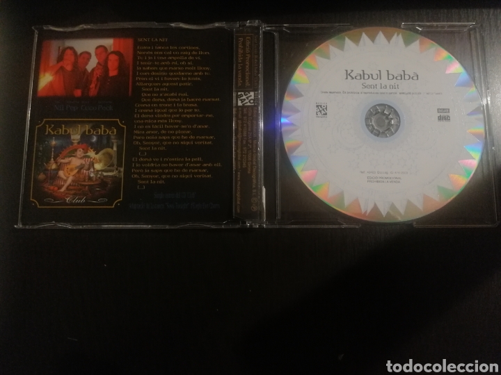CDs de m&uacute;sica: Kabul Bab&agrave; - Sent la nit - Foto 2