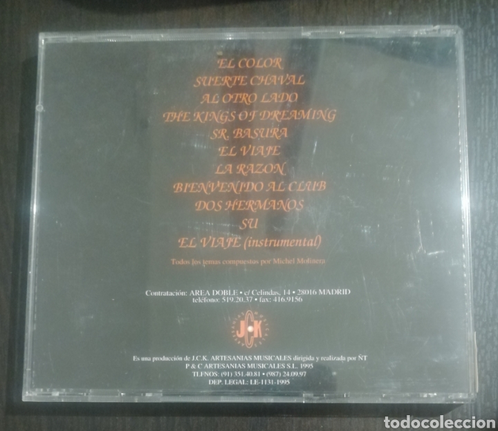 CDs de m&uacute;sica: Canallas - Canallas - Foto 2