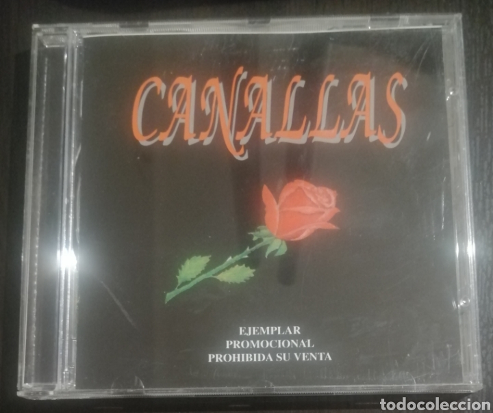 CDs de m&uacute;sica: Canallas - Canallas - Foto 1