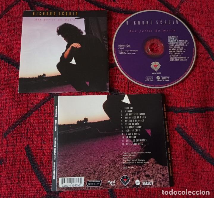 CDs de m&uacute;sica: RICHARD SEGUIN ** Aux Portes Du Matin ** CD ORIGINAL 1991 CANADA