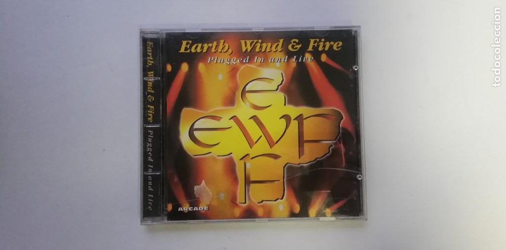 CDs de m&uacute;sica: C2- EARTH WIND & FIRE PLUGGED IN AND LIVE - CD ( DISCO NUEVO) - Foto 1