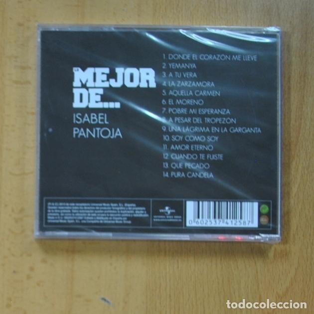 CDs de m&uacute;sica: ISABEL PANTOJA - LO MEJOR DE... - CD - Foto 2