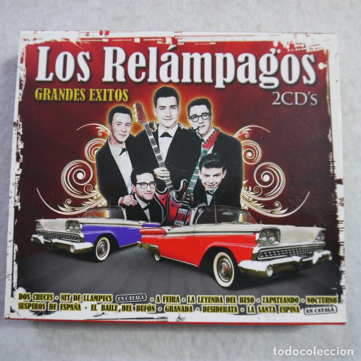CDs de m&uacute;sica: LOS REL&Aacute;MPAGOS - GRANDES &Eacute;XITOS - 2 CDS 2008 - Foto 1