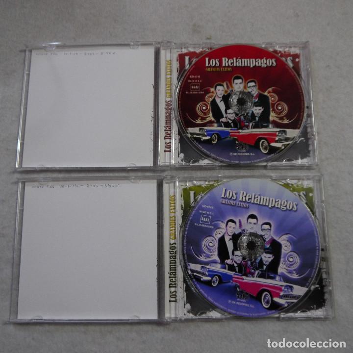 CDs de m&uacute;sica: LOS REL&Aacute;MPAGOS - GRANDES &Eacute;XITOS - 2 CDS 2008 - Foto 4