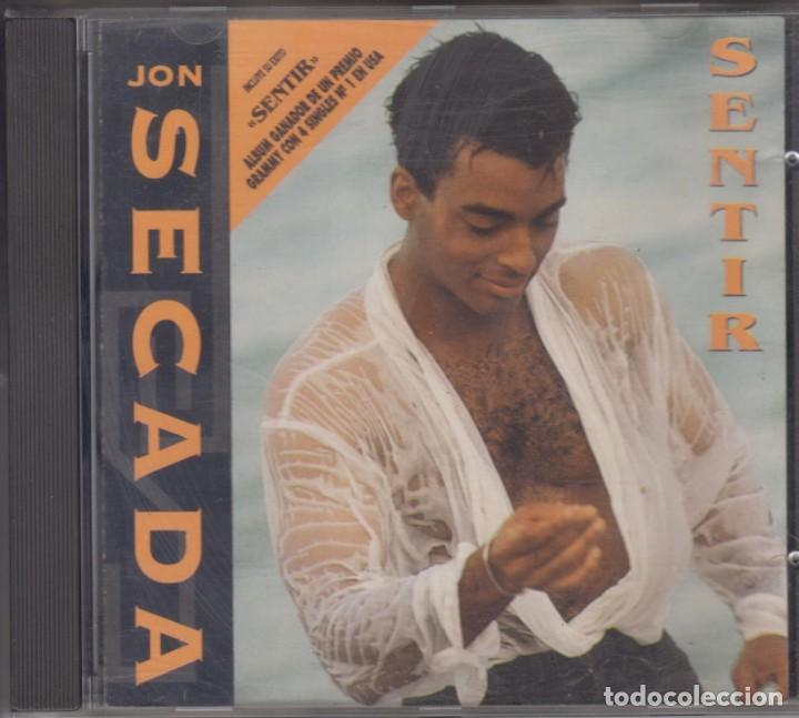 CDs de m&uacute;sica: Jon Secada cd Sentir 1993 Hispavox Spain - Foto 1