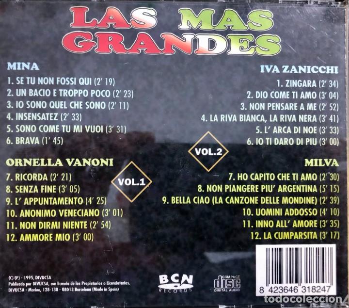 CDs de m&uacute;sica: Various ● Las Mas Grandes ● 2 x CD, Compilation - Foto 2