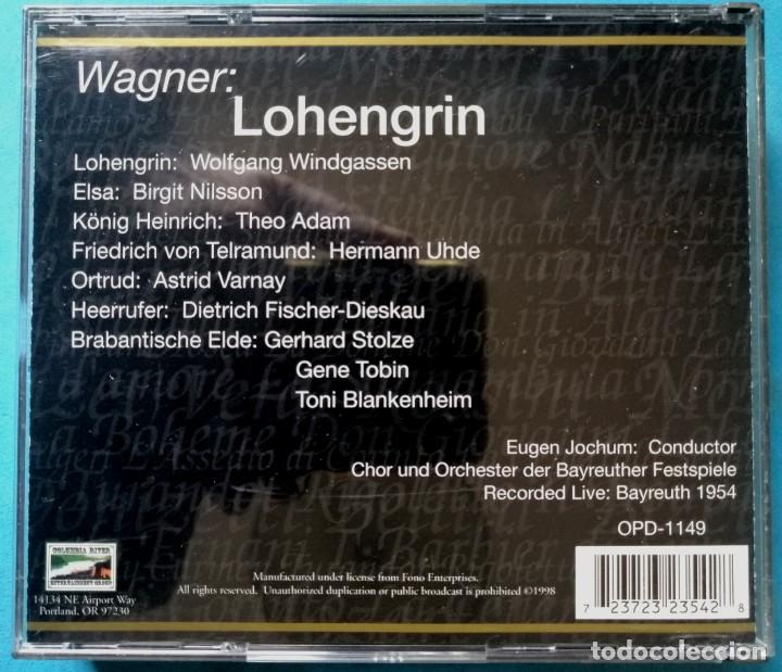 CDs de m&uacute;sica: LOHENGRIN - WOLFGANG WINDGASSEN, BIRGIT NILSSON. 4CD - Foto 4