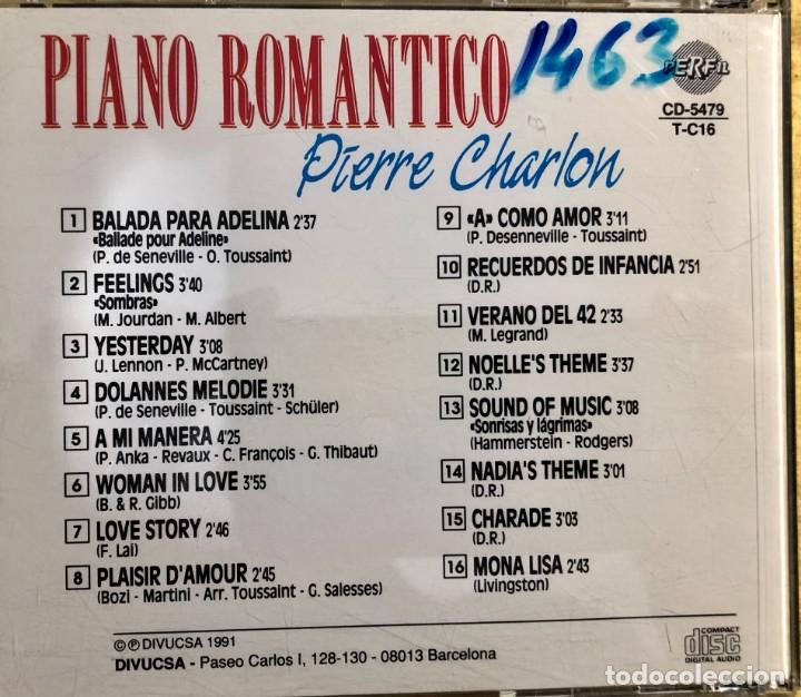 CDs de m&uacute;sica: Piano Rom&aacute;ntico - Pierre Charlon - Foto 2