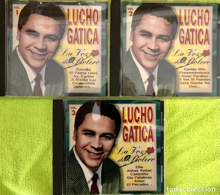 CDs de m&uacute;sica: LUCHO GATICA 3XCD - LA VOZ DEL BOLERO - Foto 1