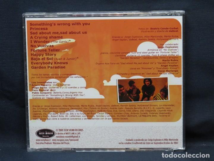 CDs de m&uacute;sica: LOS INMEDIATOS - SECOND CHANCE - CD - Foto 2