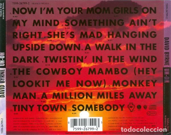 CDs de m&uacute;sica: David Byrne - Uh-oh - Foto 2