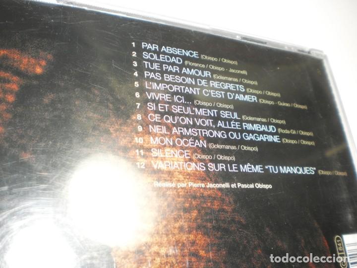 CDs de m&uacute;sica: cd pascal obispo. soledad. epic 1999 (buen estado) - Foto 2