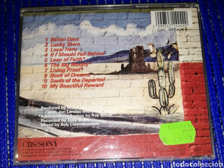 CDs de m&uacute;sica: BRUCE SPRINGSTEEN &rdquo;LUCKY TOWN&rdquo; - Foto 2