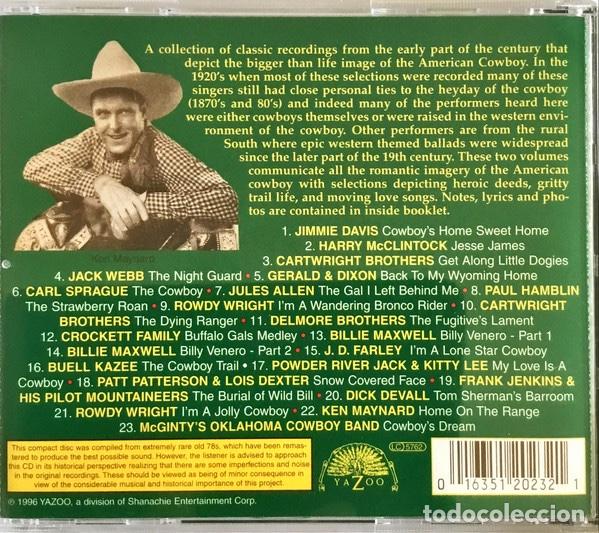 CDs de m&uacute;sica: When I Was A Cowboy &ndash; Vol. 2 - Foto 2