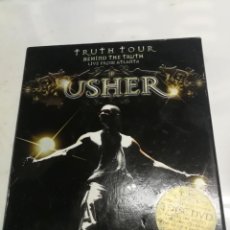 CDs de Música: USHER TRUTH TOUR BENHIND THE TRUTH LIVE FOR ATLANTA HIP HOP 3 DVD BOX. Lote 221875413