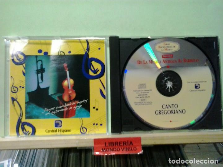 CDs de m&uacute;sica: LMV - Canto gregoriano - CD - Foto 2
