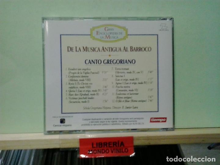 CDs de m&uacute;sica: LMV - Canto gregoriano - CD - Foto 3