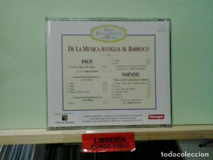 CDs de m&uacute;sica: LMV - Bach / Haendel - CD - Foto 3