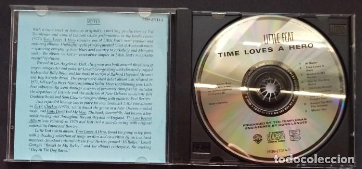 CDs de m&uacute;sica: LITTLE FEAT - time loves a hero - CD - WARNER - Foto 2