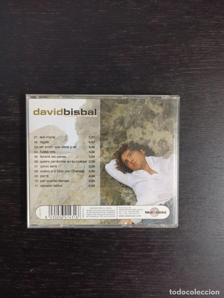 CDs de m&uacute;sica: David Bisbal. Coraz&oacute;n latino - Foto 2