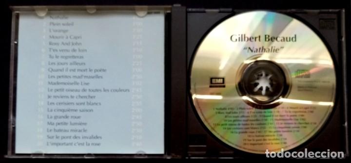 CDs de m&uacute;sica: GILBERT BECAUD - nathalie - CD 1993 - EMI - Foto 2